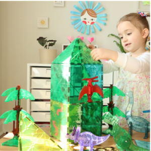 Magna-Tiles® Dino World XL 50-Piece Set - Image 4