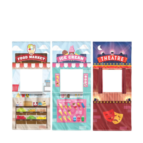 PlayHouse Pop-Up Playtown Play Curtain